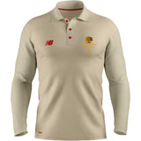 North Holmwood CC New Balance LS Cricket Shirt (Angora)