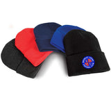 Pack of 12 Embroidered Beanie Hats