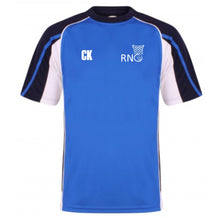 Load image into Gallery viewer, Rivington Netball Club Match Shirt (Royal/Navy/White)