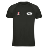 Chilmark CC Gray Nicolls Matrix Tee Shirt (Black)