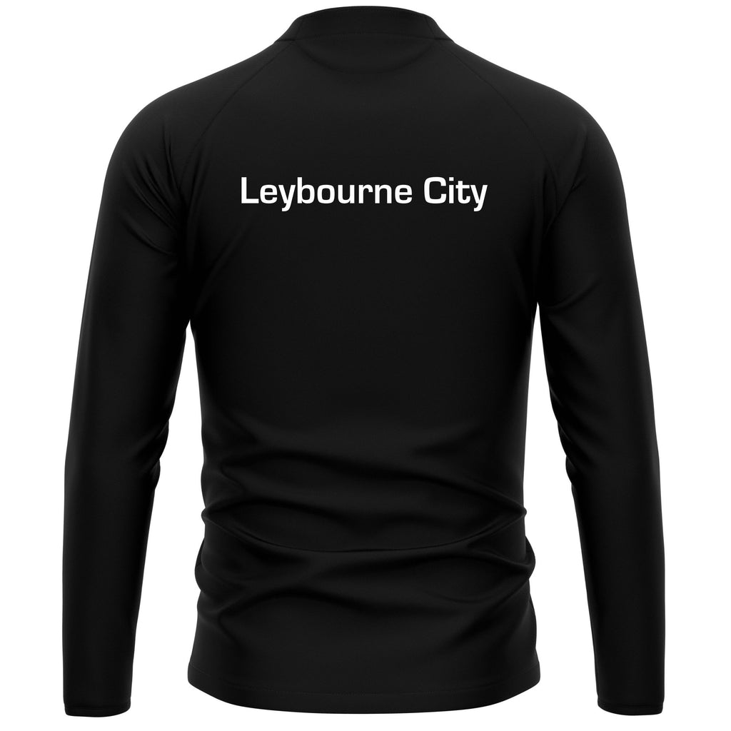 Leybourne City FC New Balance Training 1/4 Zip Midlayer (Black)