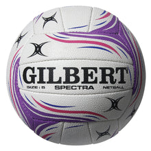 Load image into Gallery viewer, Gilbert Spectra Netball Matchball (Purple)