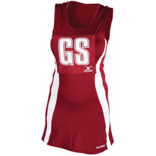 Load image into Gallery viewer, Gilbert Eclipse II Netball Dress (Maroon/White)