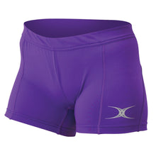 Load image into Gallery viewer, Gilbert Eclipse II Netball Shorts (Purple)