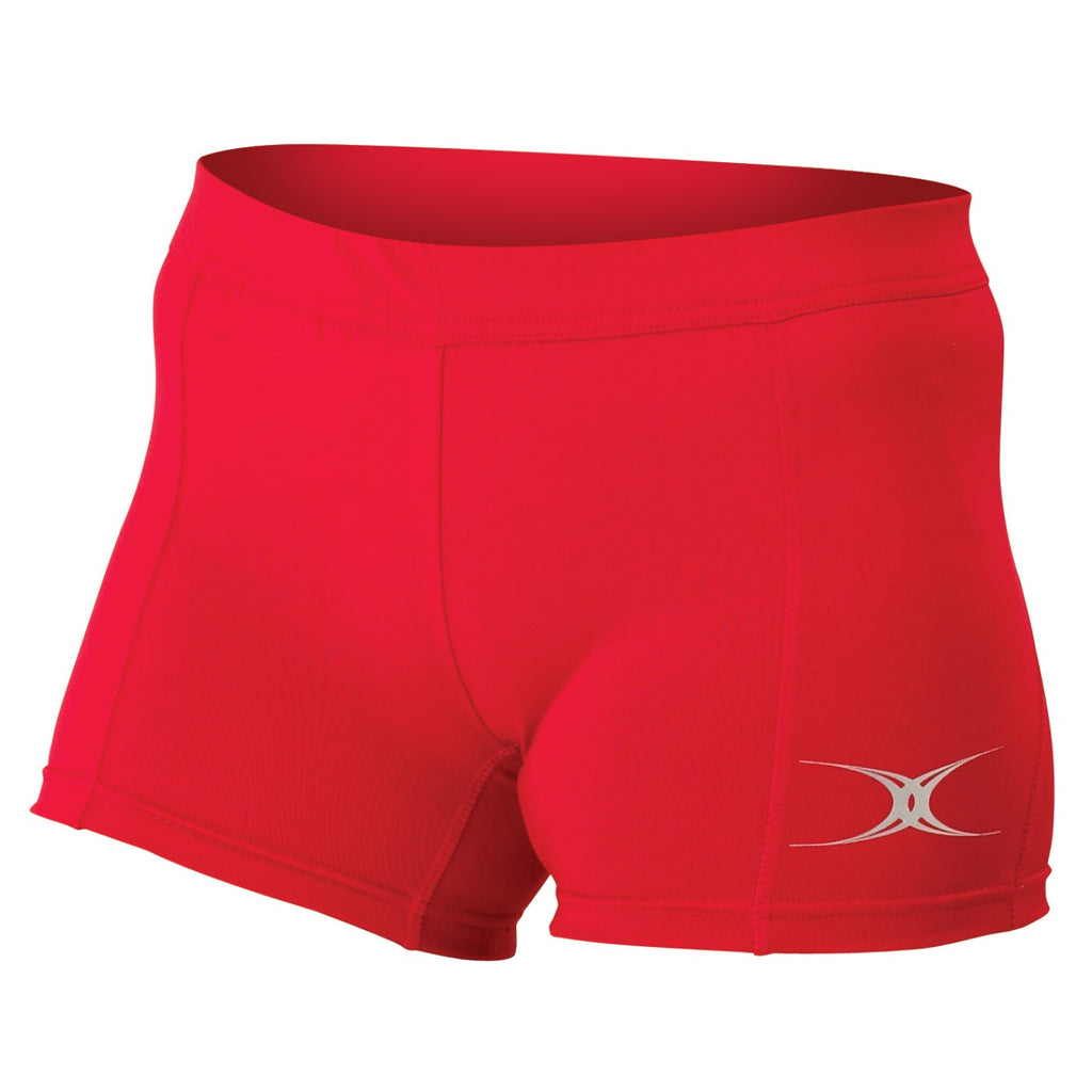 Gilbert Eclipse II Netball Shorts (Red)