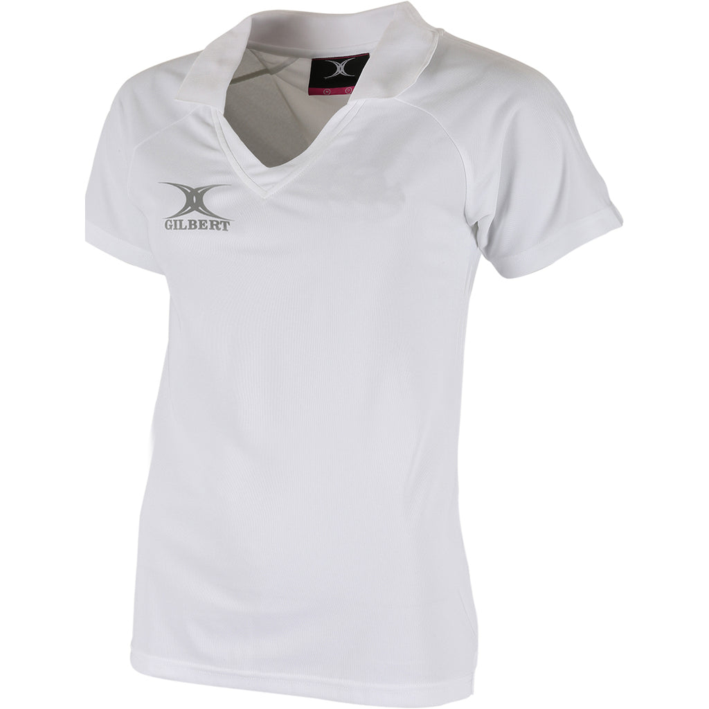 Gilbert Blaze Netball Match Shirt (White)