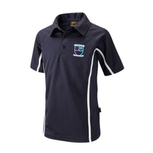 Load image into Gallery viewer, Turton School PE Polo Shirt (Navy/Navy/White)