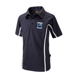 Turton School PE Polo Shirt (Navy/Navy/White)