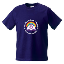 Load image into Gallery viewer, Sharples Primary School PE T-Shirt (Purple)