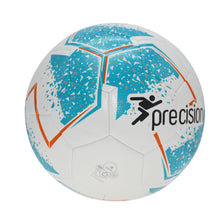 Load image into Gallery viewer, Precision Fusion IMS Training Football (White/Cyan/Orange/Grey)