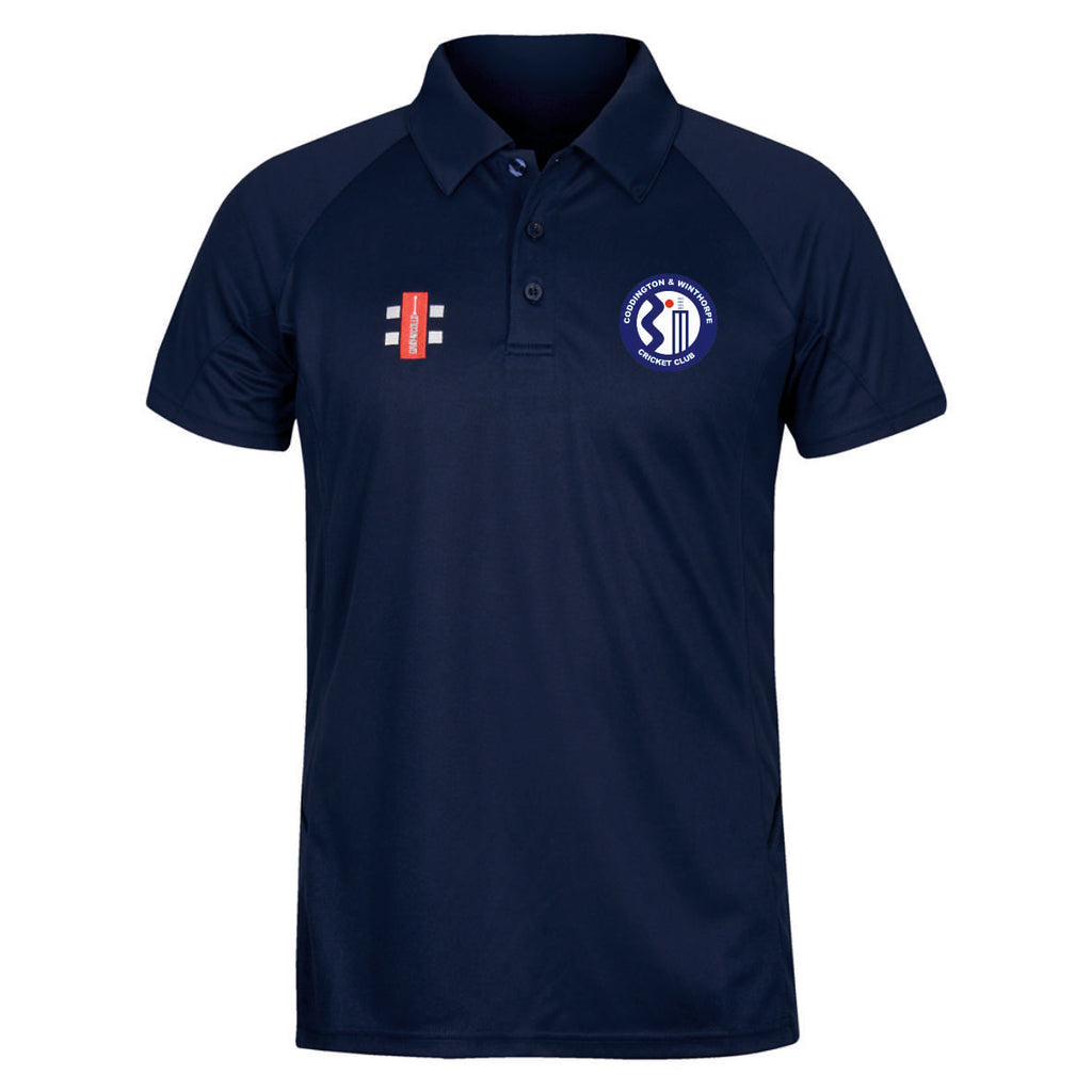 Coddington & Winthorpe CC Gray Nicolls Matrix Polo Shirt (Navy)