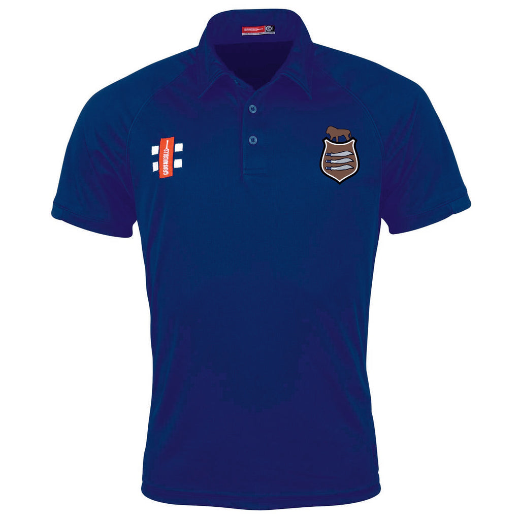 Wembley CC Gray Nicolls Matrix V2 Polo Shirt (Navy)