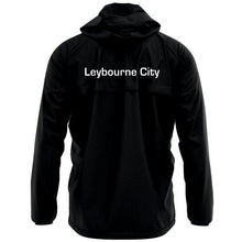 Load image into Gallery viewer, Leybourne City  FC New Balance Teamwear Training Rain Jacket (Black)