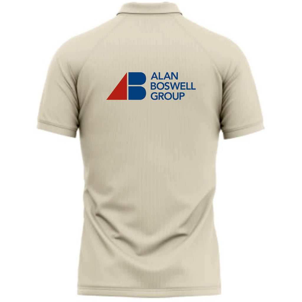 Great Melton CC New Balance SS Cricket Shirt (Angora)
