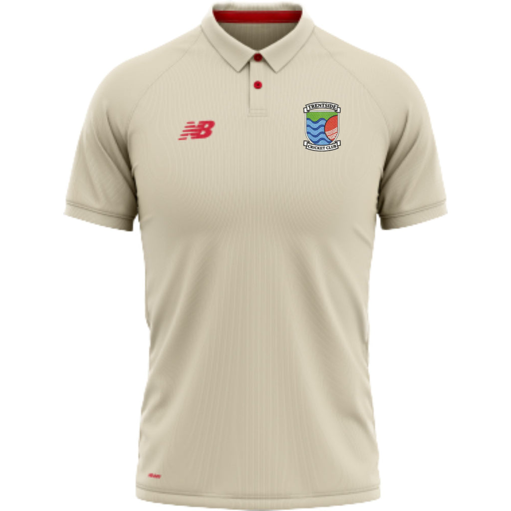 Trentside CC New Balance Senior SS Cricket Shirt (Angora)