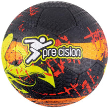 Load image into Gallery viewer, Precision Street Mania Football (Black/Fluo Yellow)