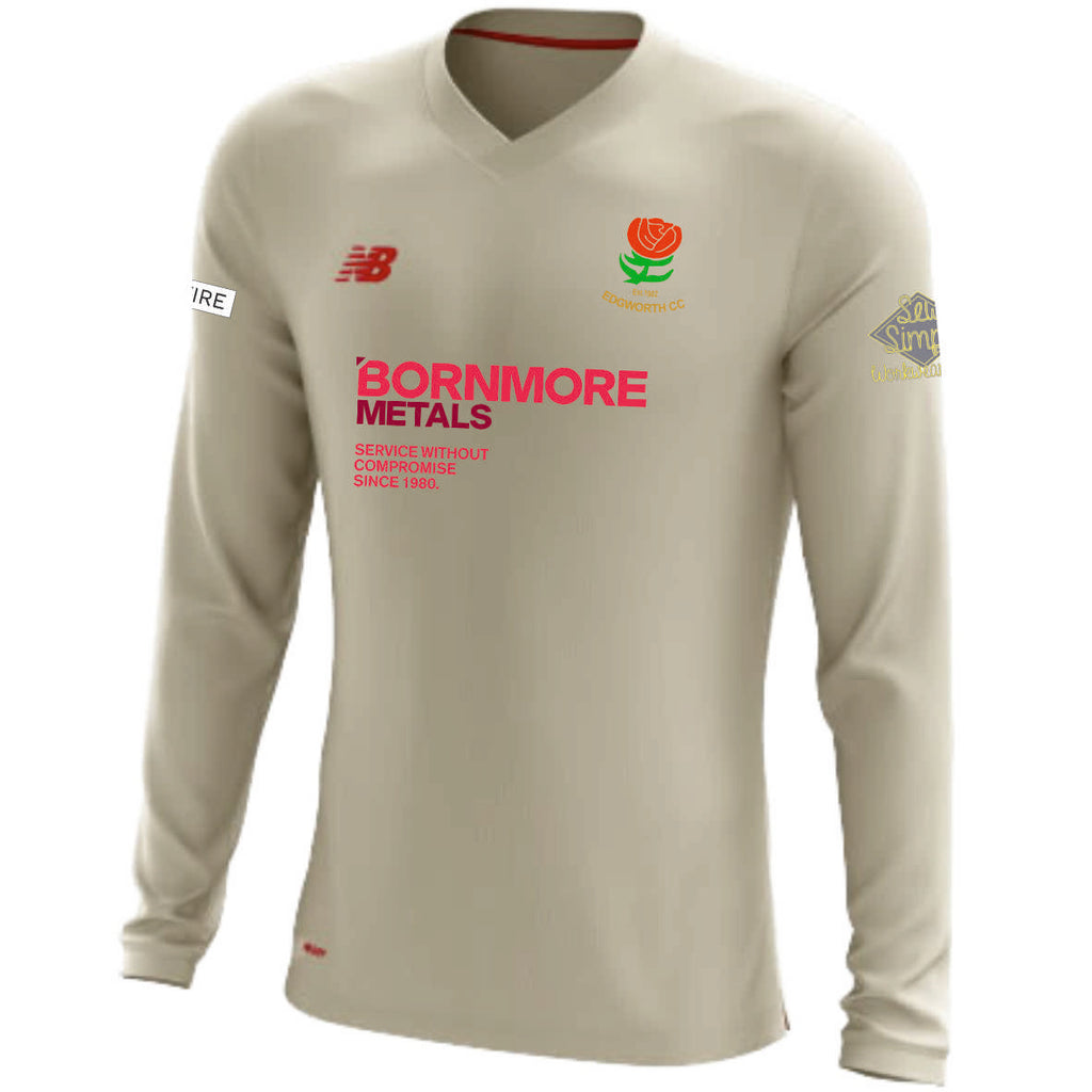 Edgworth CC New Balance Cricket Sweater (Angora)