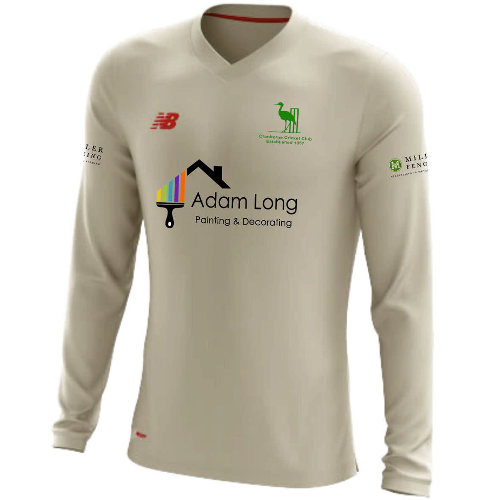 Cranborne CC New Balance Cricket Sweater (Angora)