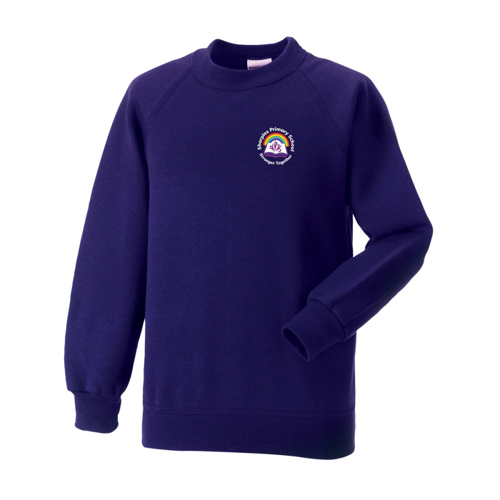 Sharples Primary School Sweatshirt (Purple)