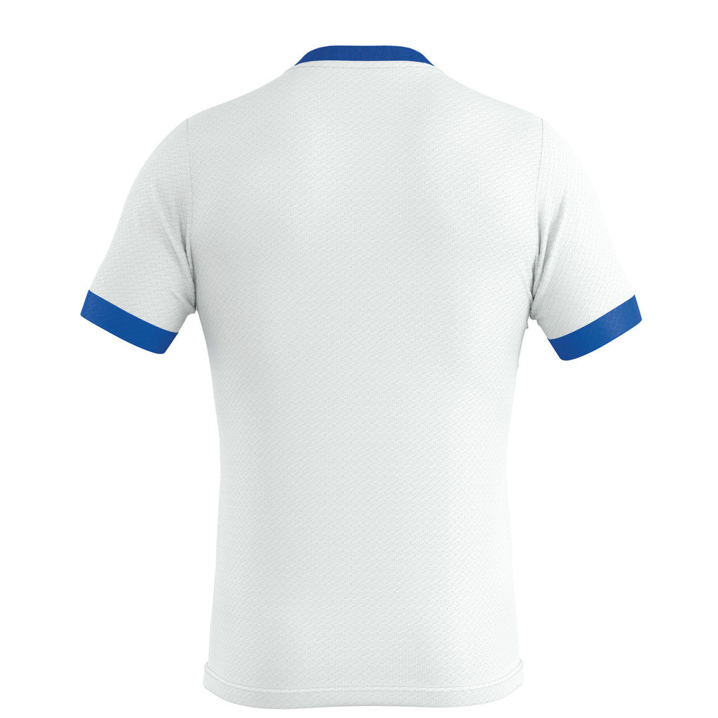 Errea Ti-MOTHY Short Sleeve Shirt (White/Blue)