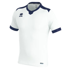 Load image into Gallery viewer, Errea Ti-MOTHY Short Sleeve Shirt (White/Navy)