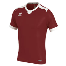 Load image into Gallery viewer, Errea Ti-MOTHY Short Sleeve Shirt (Maroon/White)