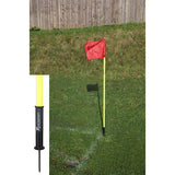 Precision Sprung Corner Posts With Flags (Set Of 4)