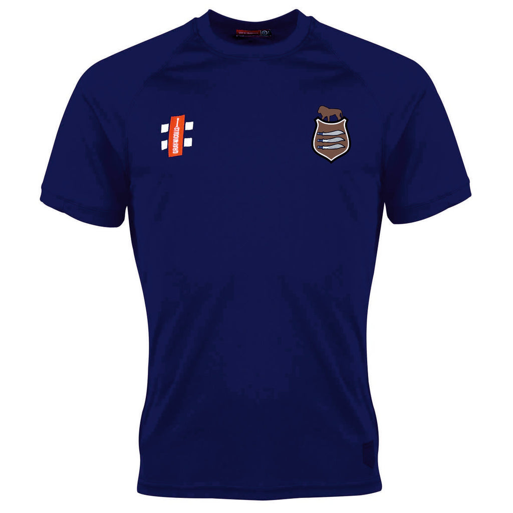 Wembley CC Gray Nicolls Matrix  V2 Tee Shirt (Navy)