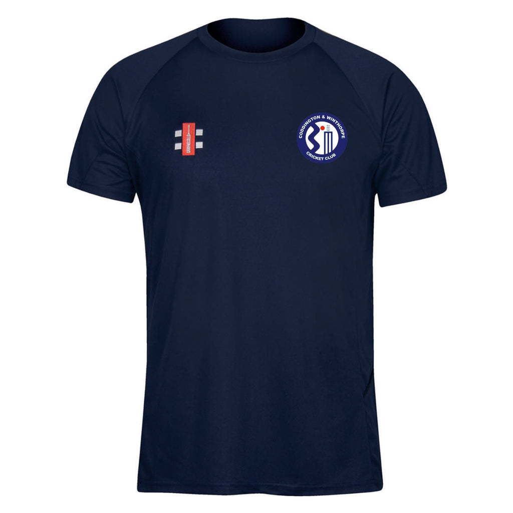 Coddington & Winthorpe CC Gray Nicolls Matrix Tee Shirt (Navy)
