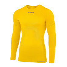 Load image into Gallery viewer, Errea Davor Long Sleeve Baselayer (Yellow)