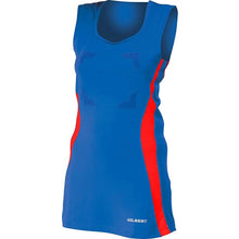 Load image into Gallery viewer, Gilbert Eclipse II Netball Dress (Royal/Red)