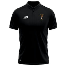 Load image into Gallery viewer, Roe Green CC New Balance Training Polo (Black)