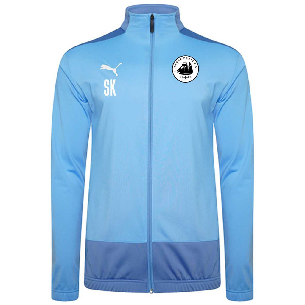 Cinque Ports FC Puma Goal Training Jacket (Team Light Blue/Blue Yonder)