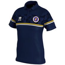 Load image into Gallery viewer, Friends Of Allonby Canoe Club Errea Women&#39;s Darya Polo Shirt (Navy/Yellow/White)