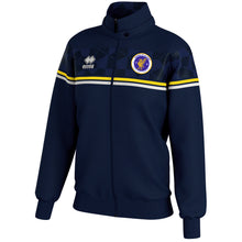 Load image into Gallery viewer, Friends Of Allonby Canoe Club Errea Women&#39;s Diana Full-Zip Jacket (Navy/Yellow/White)
