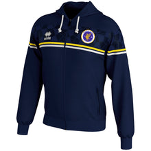 Load image into Gallery viewer, Friends Of Allonby Canoe Club Errea Dragos Full-Zip Hooded Top (Navy/Yellow/White)